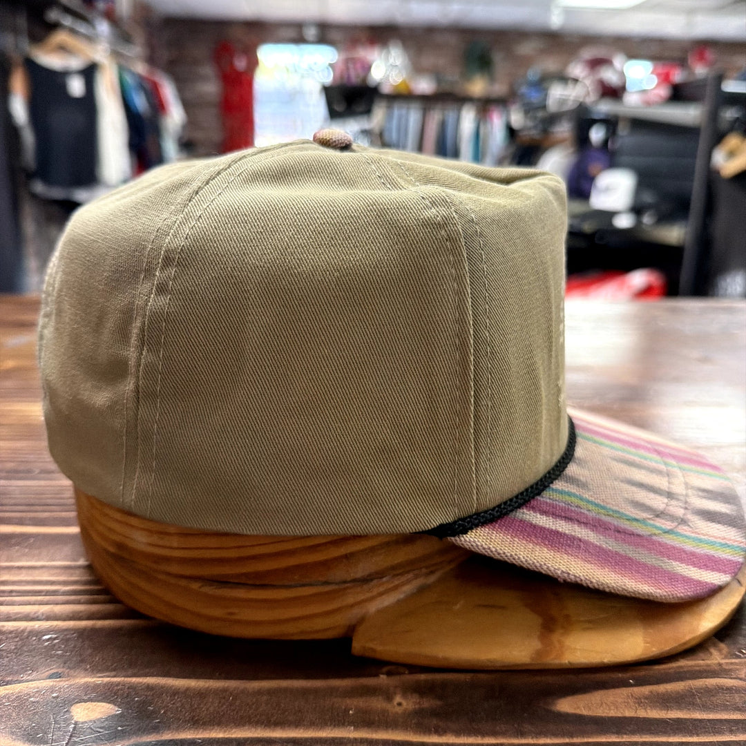 Vintage Sarape Brim Tree Service Snapback Hat