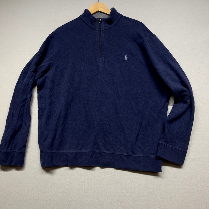 Polo Ralph Lauren Quarter Zip Sweatshirt size Large