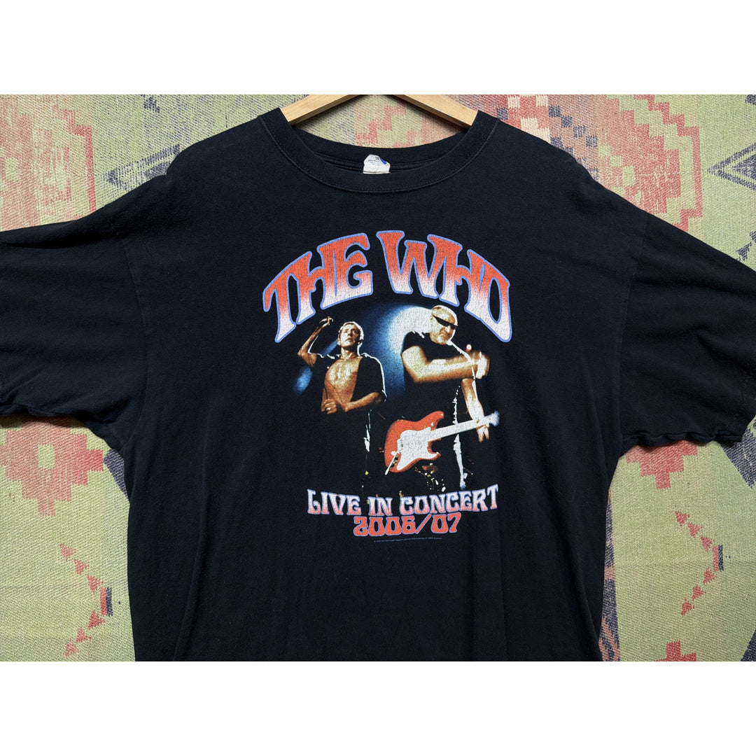 The Who Vintage Tour T Shirt Size Large 2000s