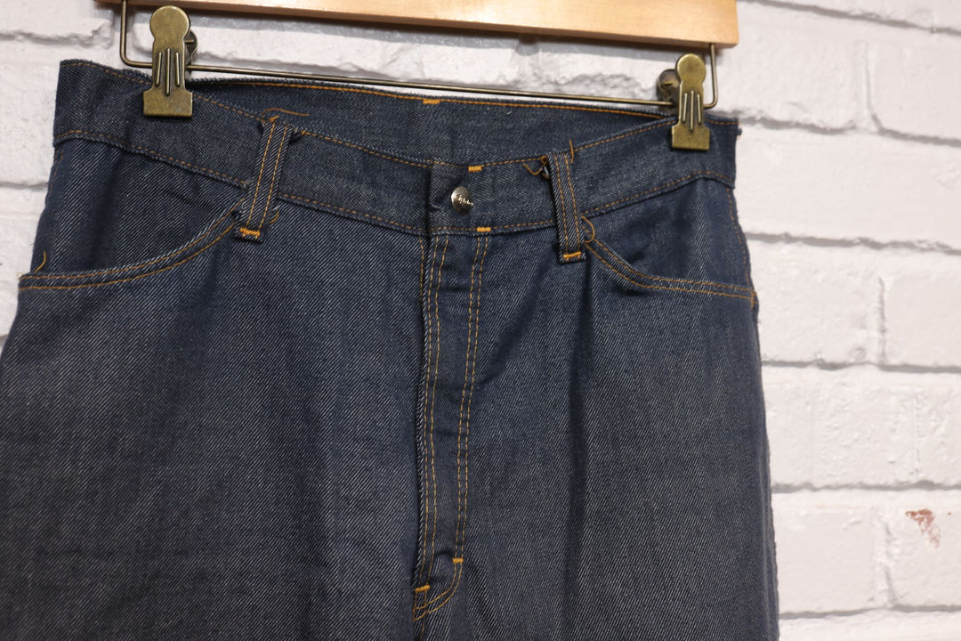 70s mann dark denim jeans size 29/25