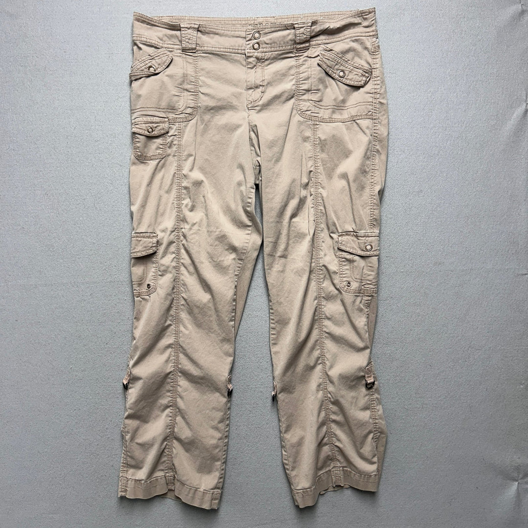 Women's Sonoma Life + Style Tan Carge Pants Size 16 (38x30)