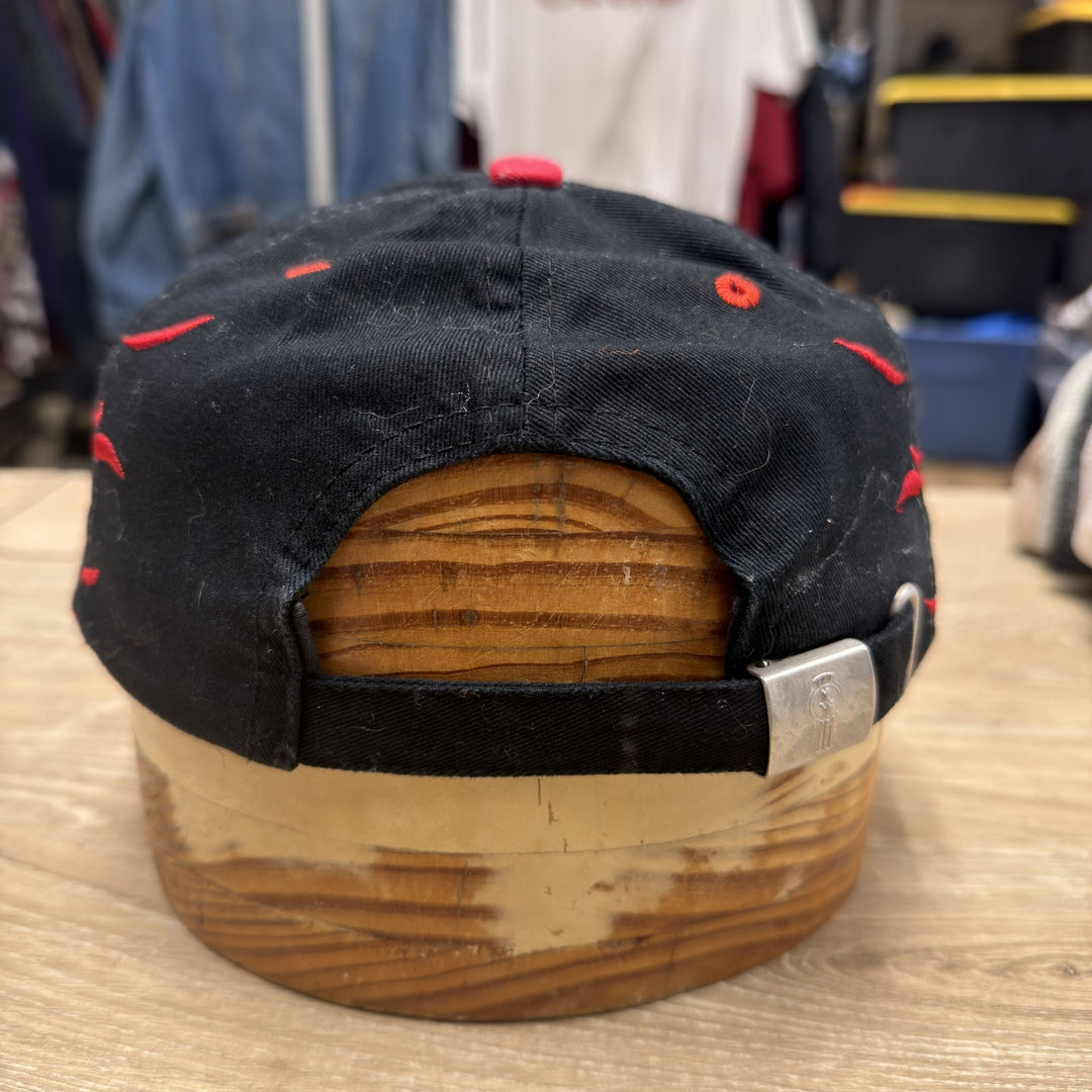 Vintage Y2K Kenworth Flames Strap Back Hat