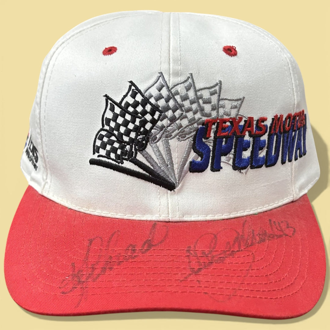 Vintage Texas Motor Speedway  90s Autographed Snapback Hat