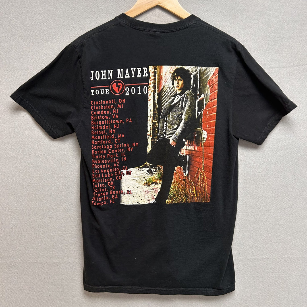 2010 John Mayer Tour T Shirt Size Medium