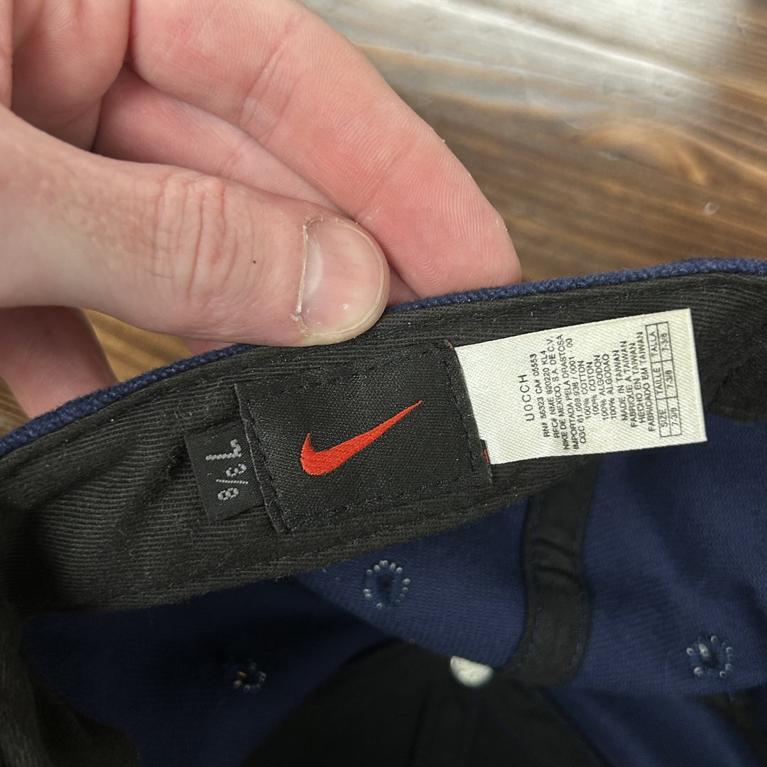 Vintage Nike 2000s Fitted Hat Size 7 3/8