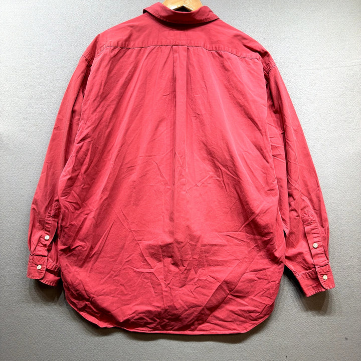 Vintage Polo Ralph Lauren Pink Big Shirt Size Large