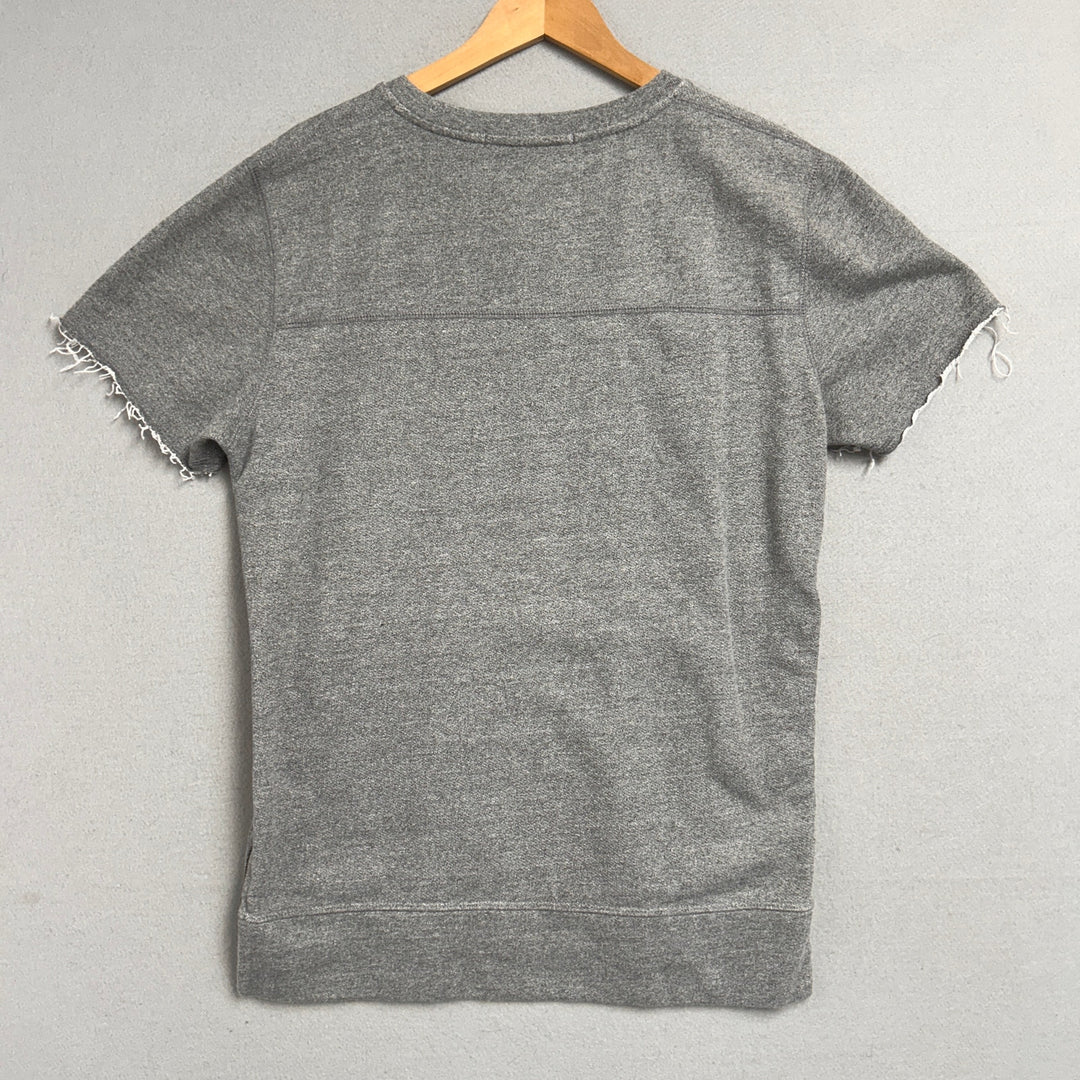 John Elliott Co Gray Villain Crewneck Terry T Shirt Size Medium
