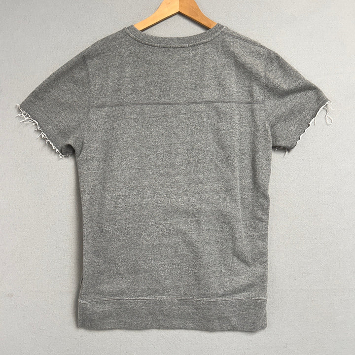 John Elliott Co Gray Villain Crewneck Terry T Shirt Size Medium