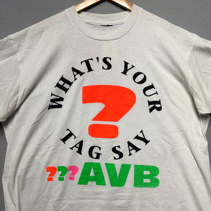 Vintage Jesus What's your tag say T Shirt size XL