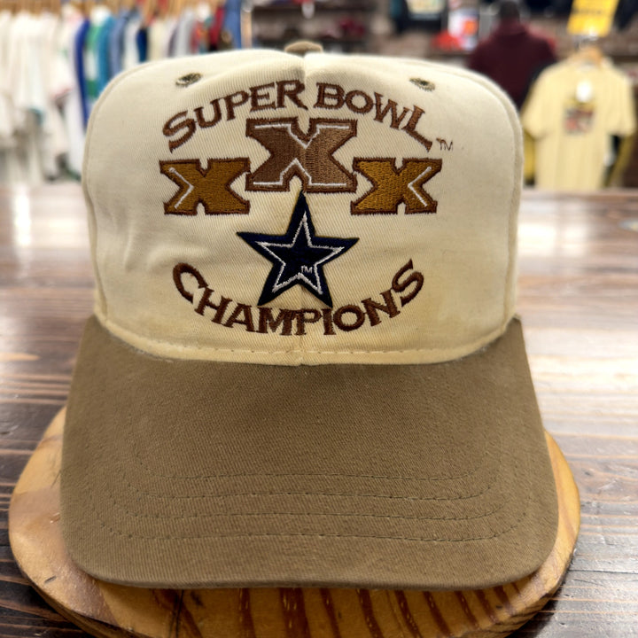 Dallas Cowboys Vintage Super Bowl  Snapback Hat 90s