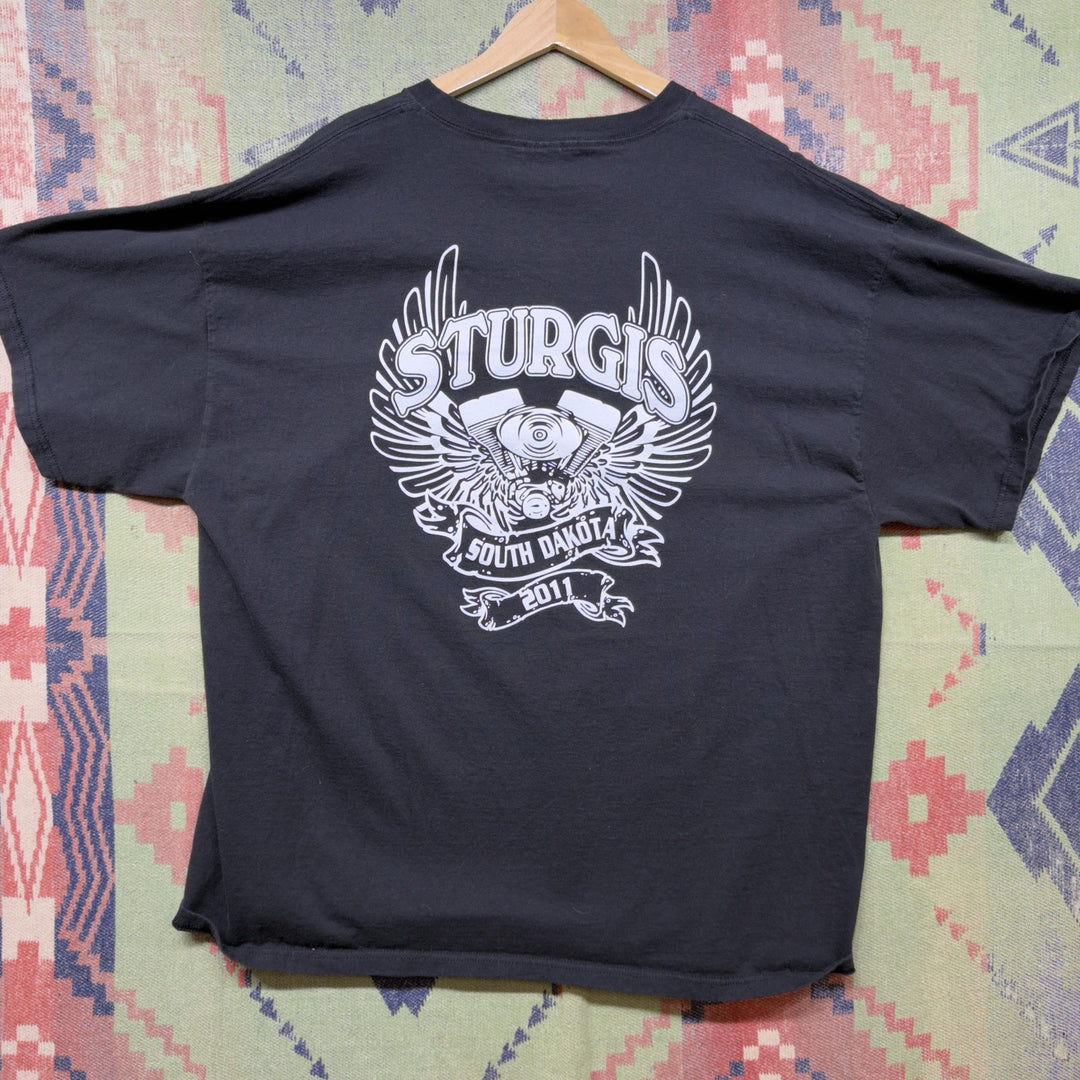 Ride it like you stole it Vintage Sturgis T Shirt Size XXL 2000s