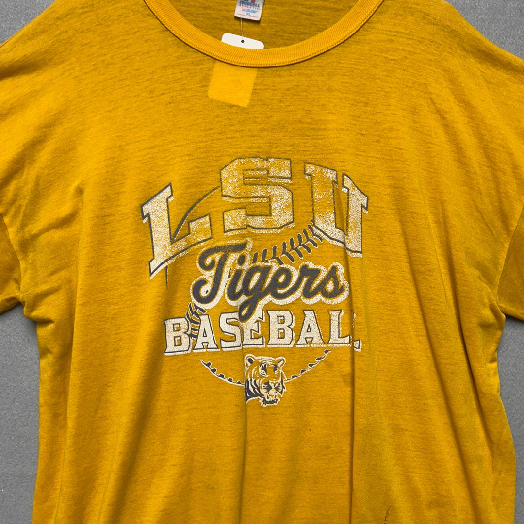 Vintage LSU Baseball Russell T Shirt size XL