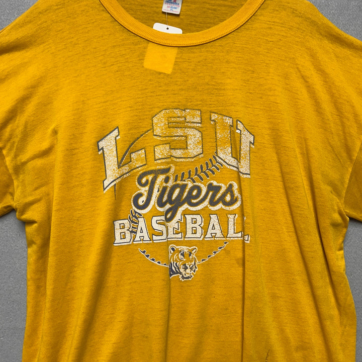 Vintage LSU Baseball Russell T Shirt size XL