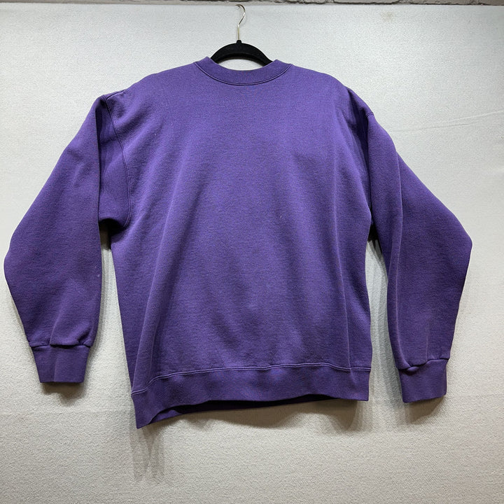 Vintage 90s Purple Tultex  Sweatshirt Size XL