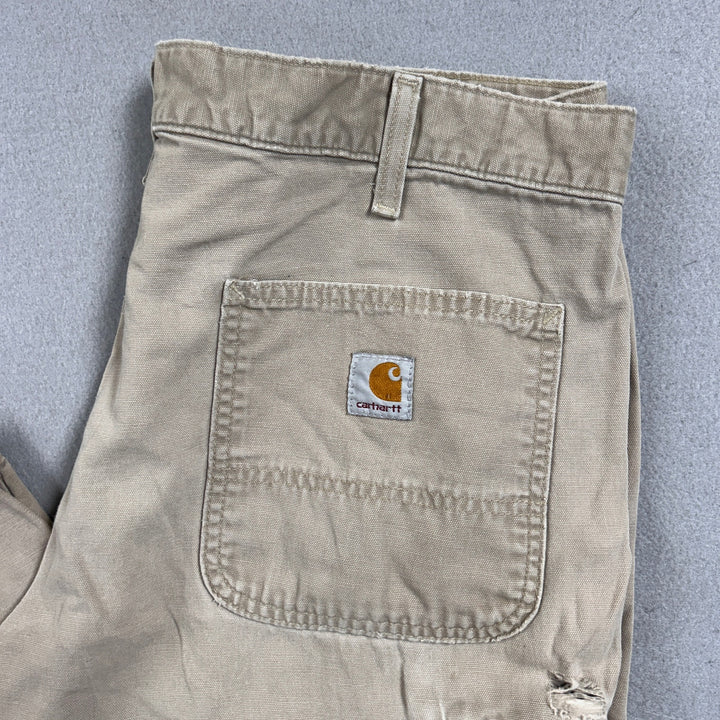 Carhartt Khaki Work Pants Size 36