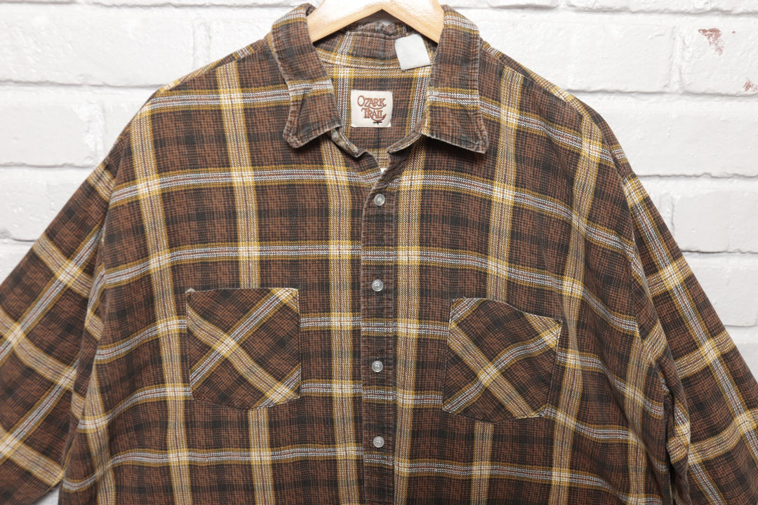 Ozark Trail Vintage XXL Button Down Shirt 90s