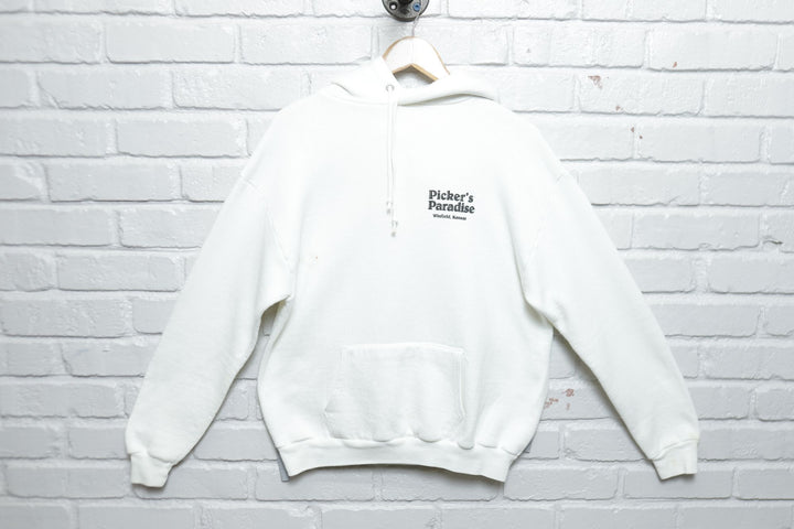 1986 Flat Pickin Championship Vintage Hoodie XL 80s