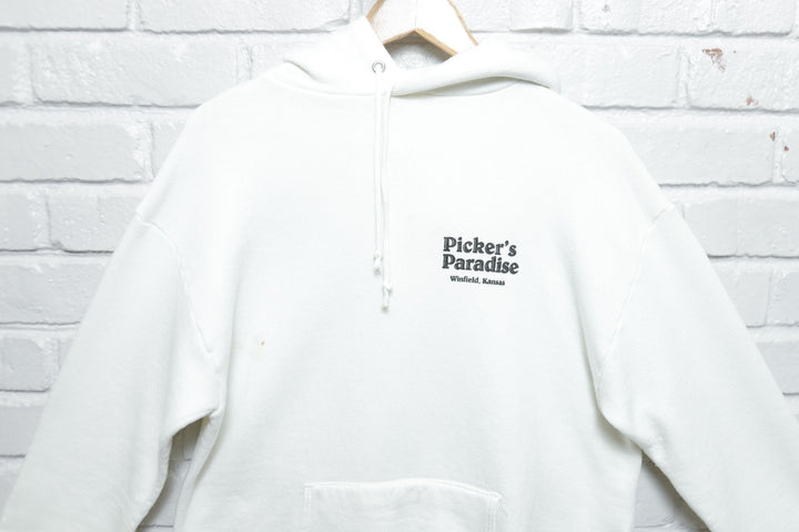 1986 Flat Pickin Championship Vintage Hoodie XL 80s