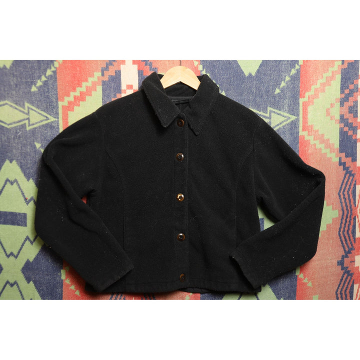 Patagonia Fleece Vintage Women's Button Up Jacket Large 90s