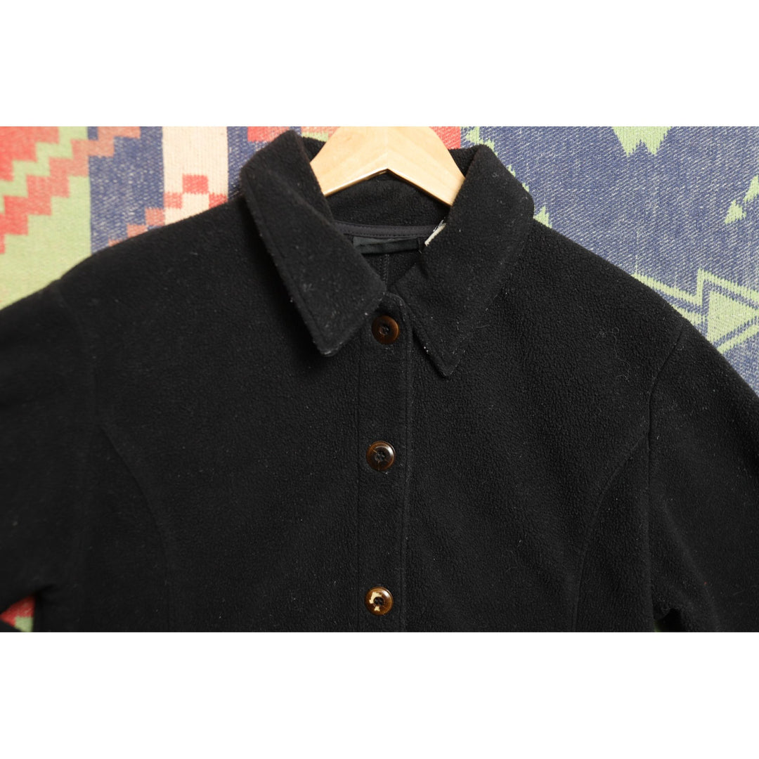 Patagonia Fleece Vintage Women's Button Up Jacket Large 90s
