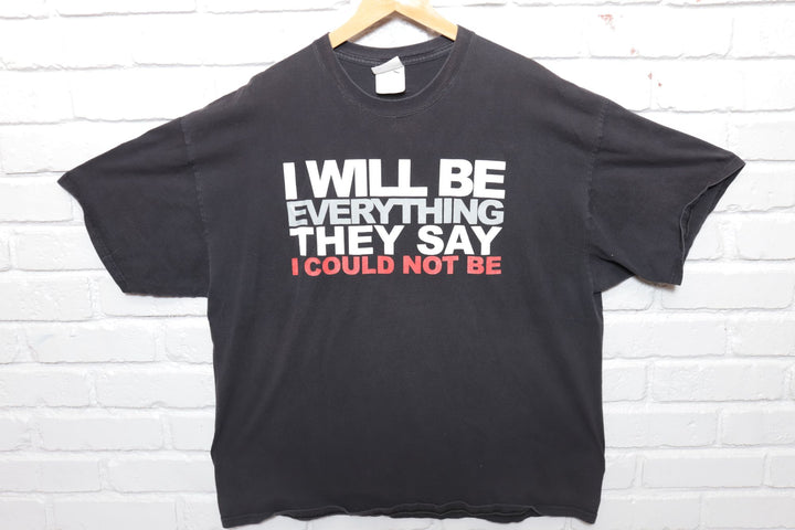 2000s Vintage I Live By Fedel T Shirt Size XXL