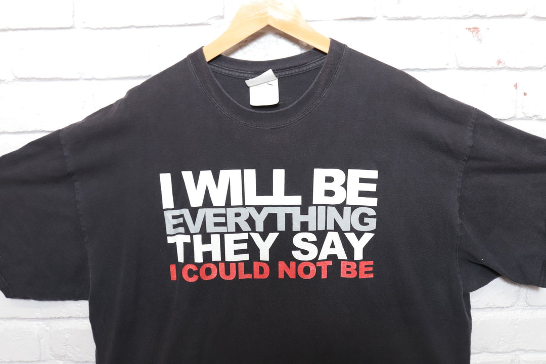 2000s Vintage I Live By Fedel T Shirt Size XXL
