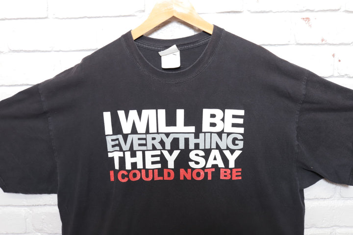 2000s Vintage I Live By Fedel T Shirt Size XXL