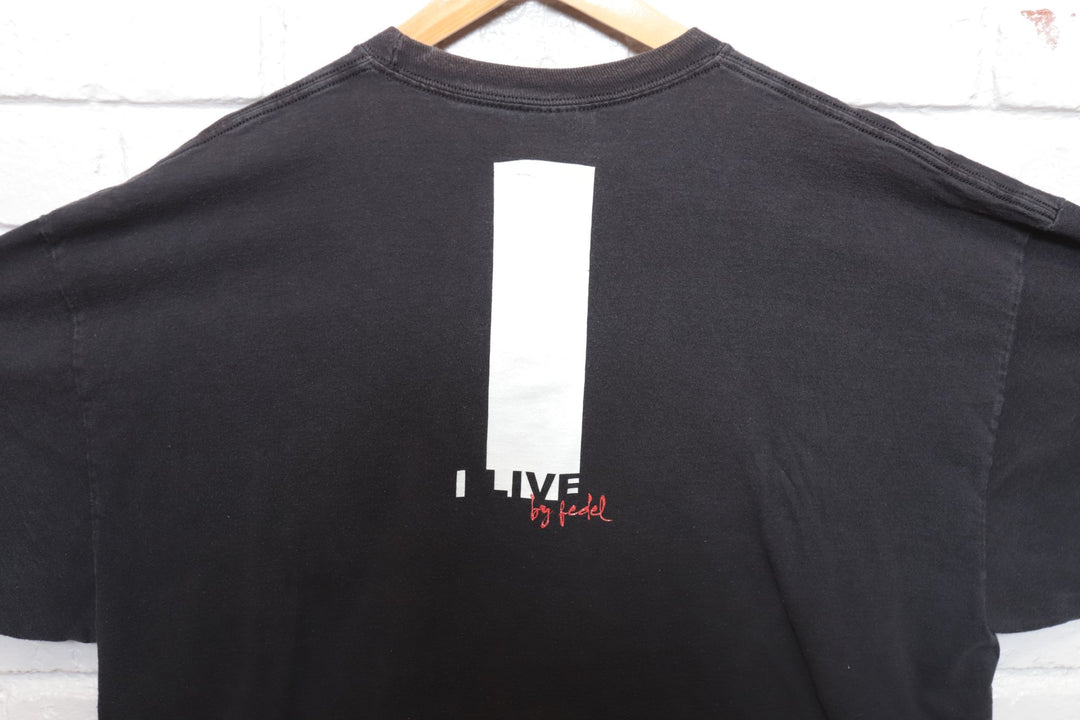 2000s Vintage I Live By Fedel T Shirt Size XXL