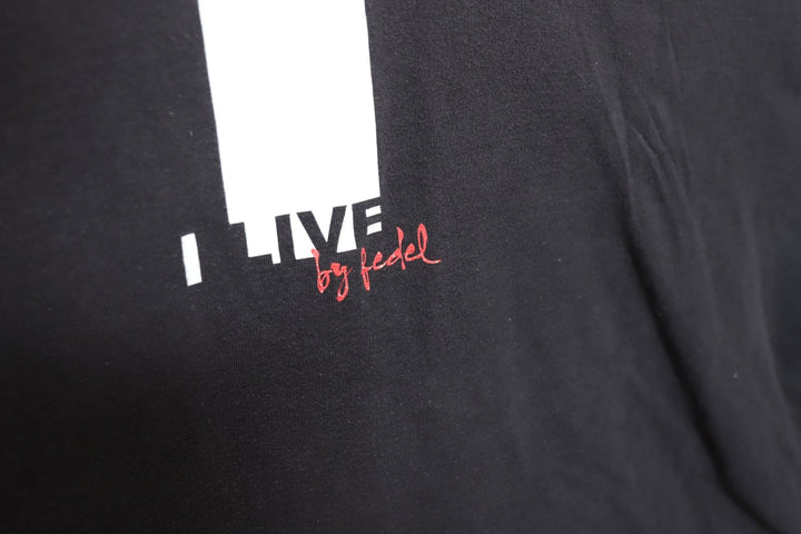 2000s Vintage I Live By Fedel T Shirt Size XXL
