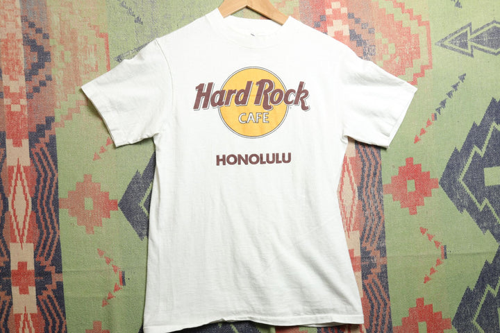 Hard Rock Cafe Honolulu Vintage T Shirt Small 80s