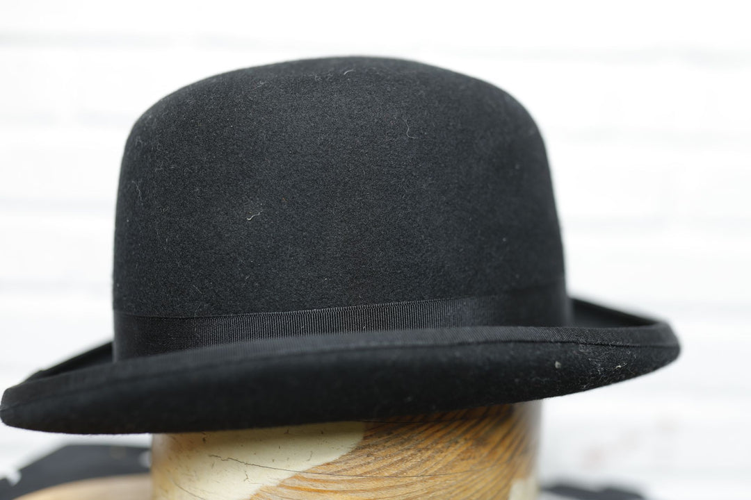 Scala Vintage Wool Derby Hat Medium