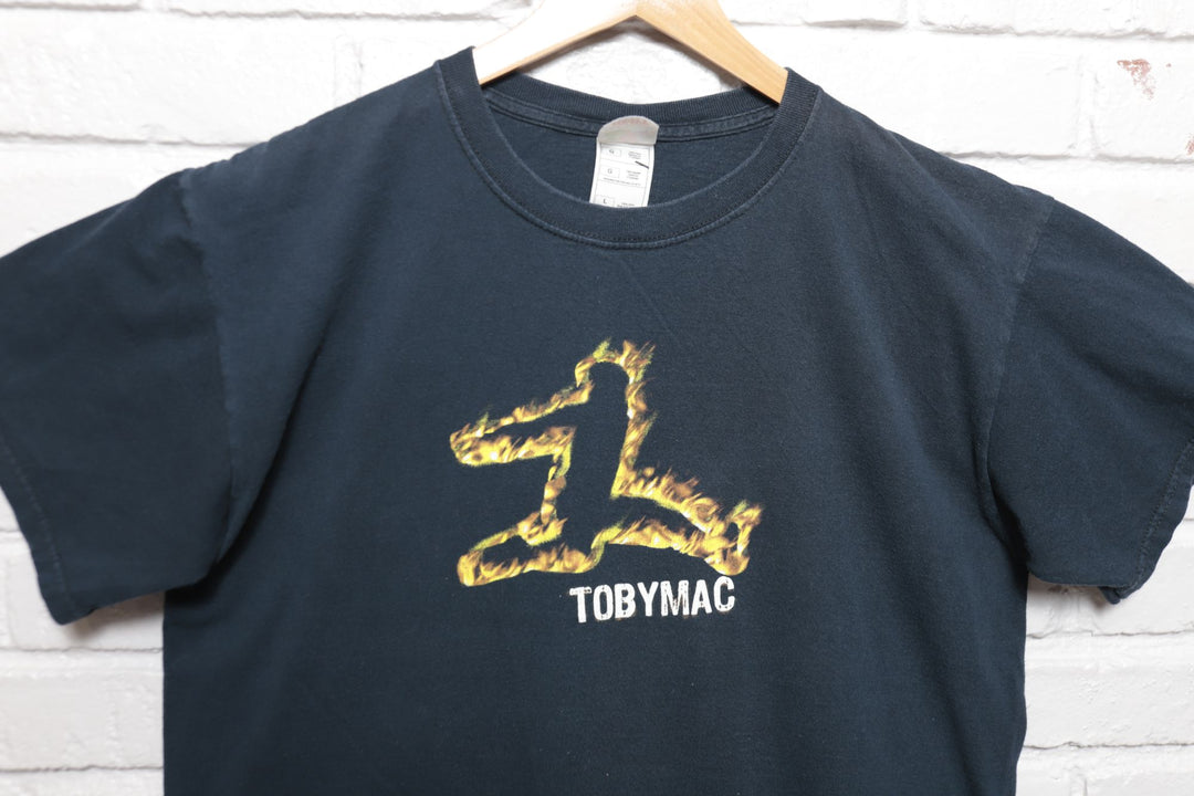 Toby Mac Catchafire Vintage T Shirt 2000s Large