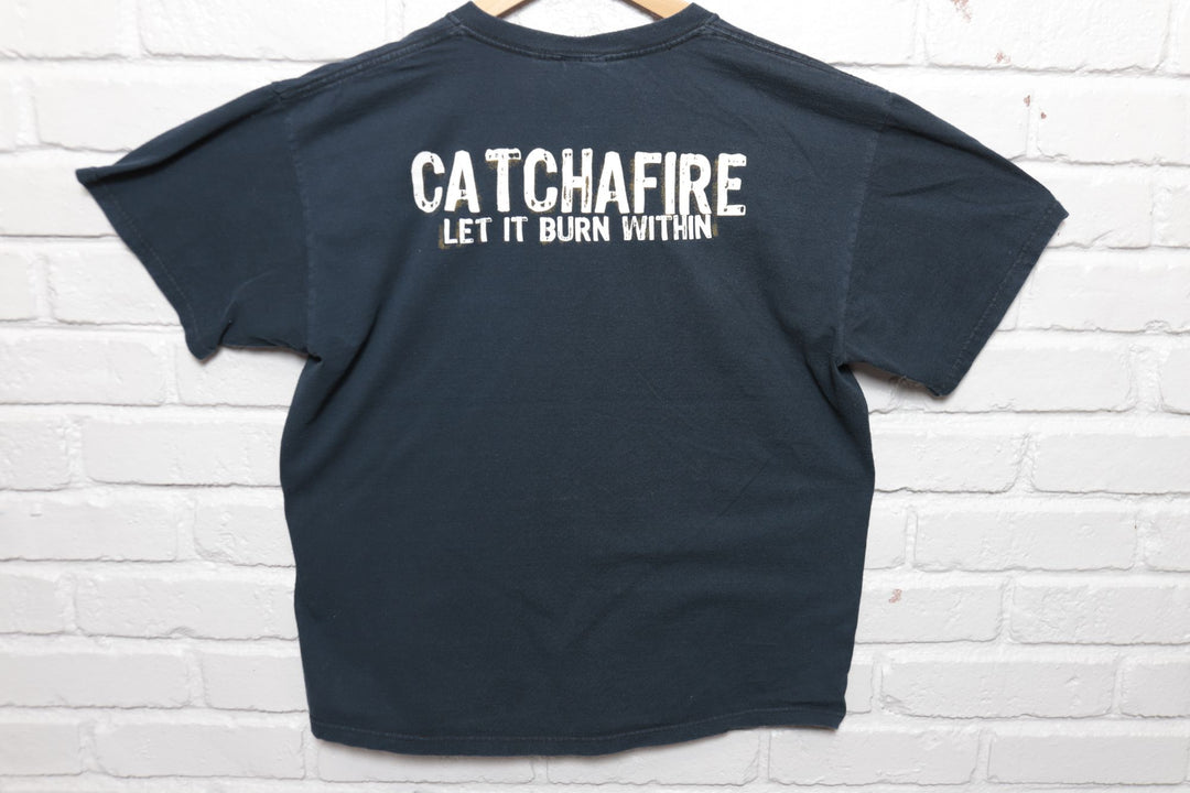 Toby Mac Catchafire Vintage T Shirt 2000s Large