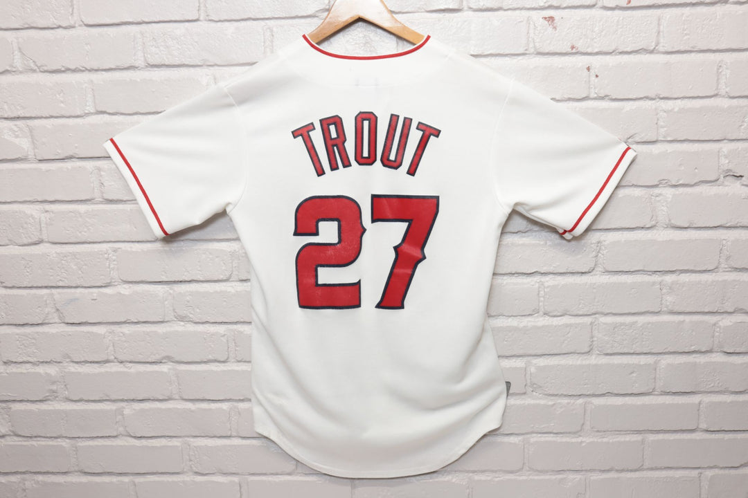 Angels Mike Trout Majestic Jersey Size Small