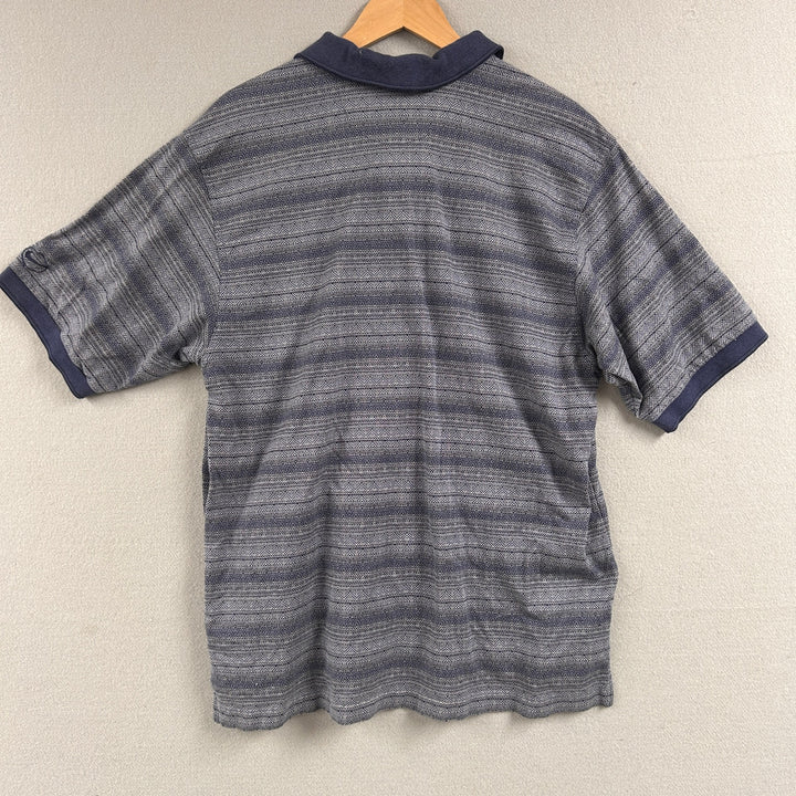 Vintage Nike Golf Striped Polo Shirt Size Large