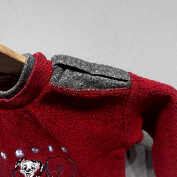 Vintage 102 Dalmatians Kids Disney Sweatshirt Size 2T