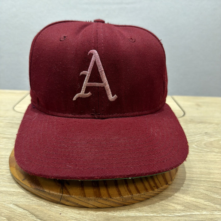 Vintage 90s Arkansas Baseball All Star Designs Fitted Hat 7 5/8