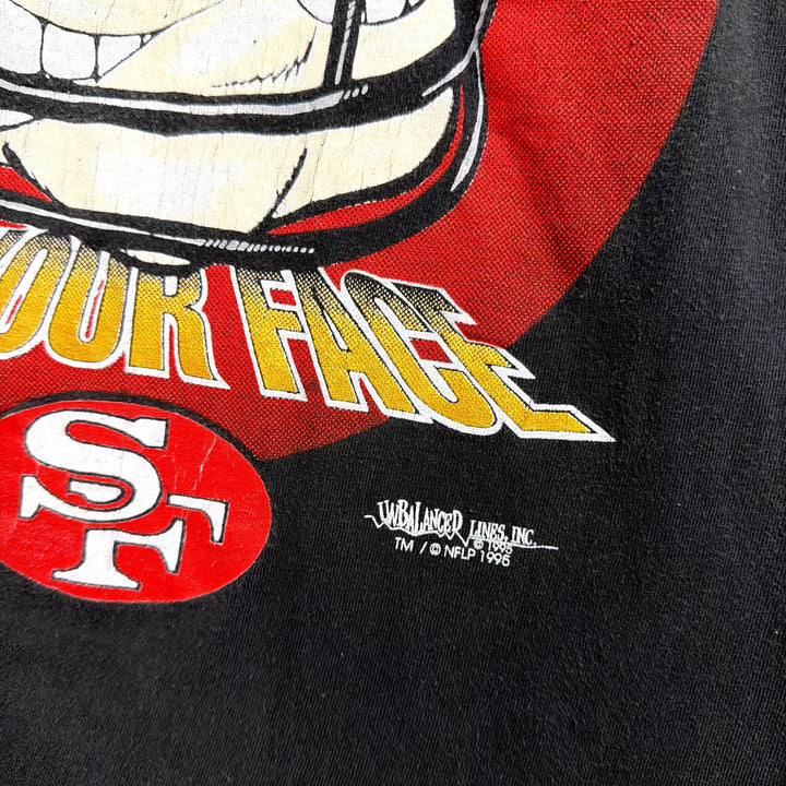 Vintage San Francisco 49ers In your Face T Shirt Size Large
