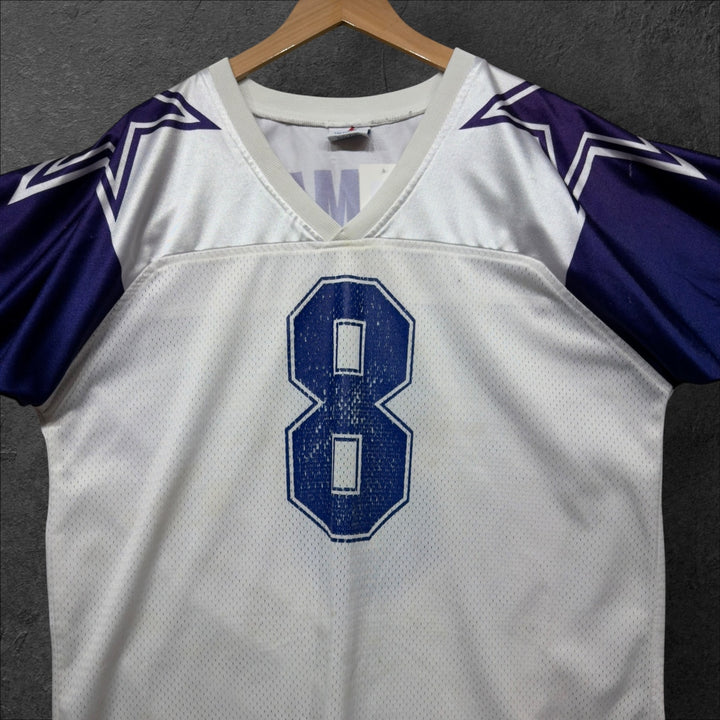 Vintage Dallas Cowboys Troy Aikman 90s Apex One Jersey Size Large