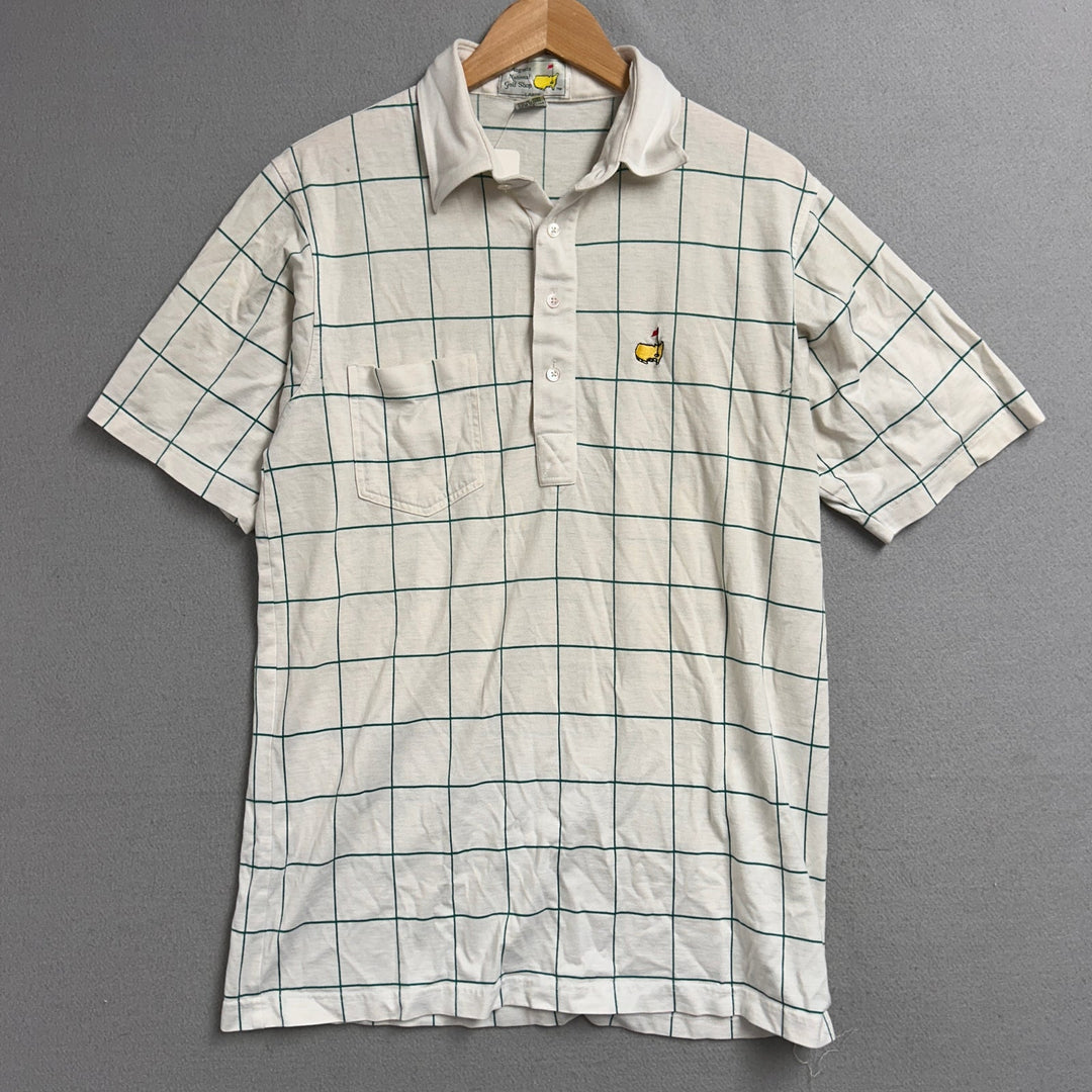 Vintage Masters Golf Augusta National Polo Shirt Size Large