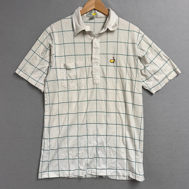 Vintage Masters Golf Augusta National Polo Shirt Size Large