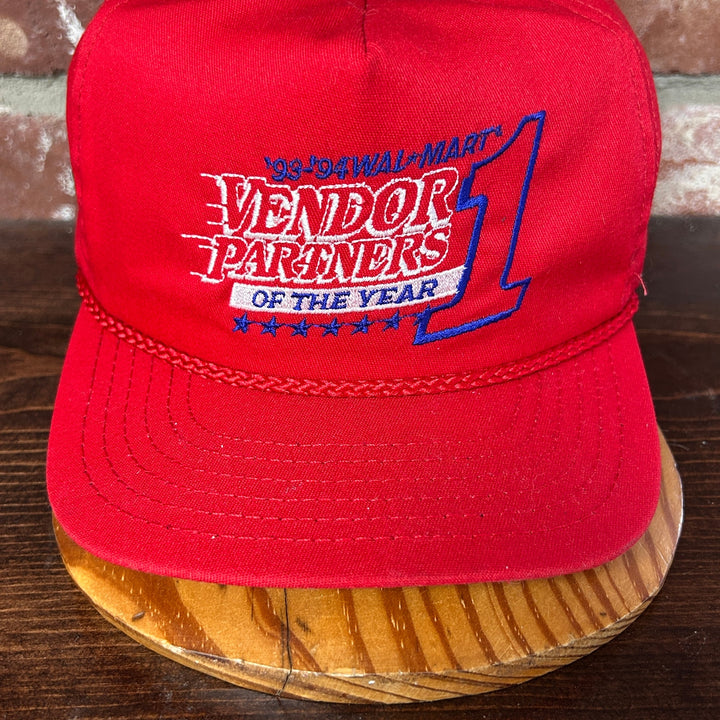 Vintage Wal Mart Vendor Partners Snapback Hat