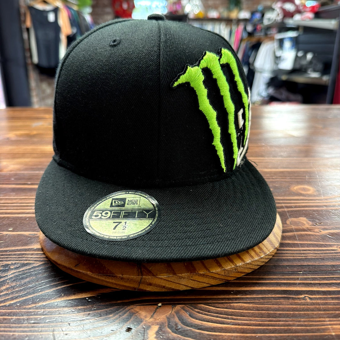 Monster Energy fox Racing Ricky Carmichael New Era Fitted  Hat Size 7 1/2