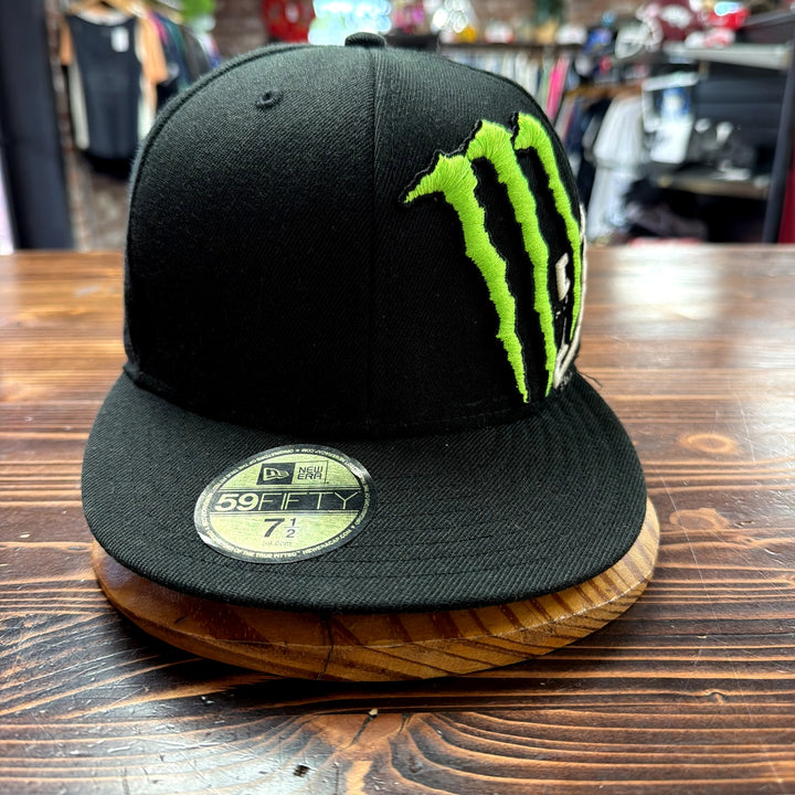Monster Energy fox Racing Ricky Carmichael New Era Fitted  Hat Size 7 1/2