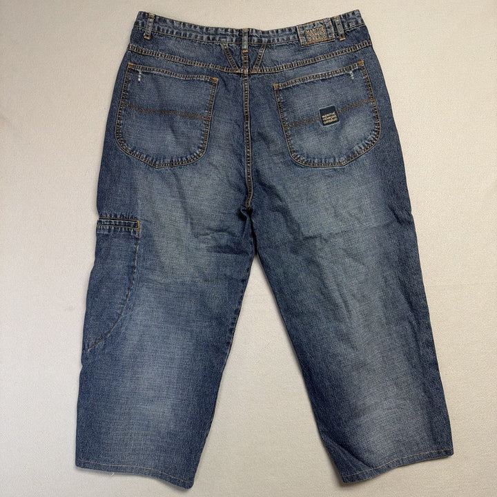 Vintage Girbaud Baggy Wide Leg Y2K Jeans Size 42