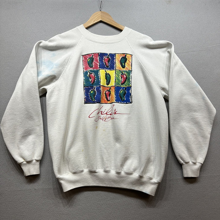Vintage Chilis Restaurant Sweatshirt Size XL