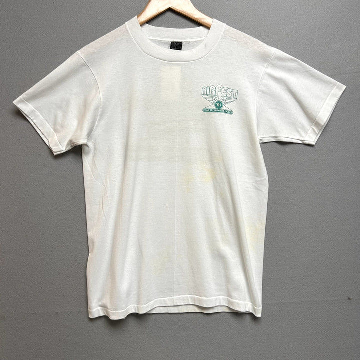 Vintage 90s Air Fest T Shirt Size Medium