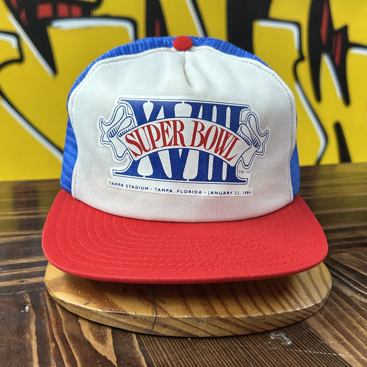 Vintage Super Bowl 17 80s Snapback Hat