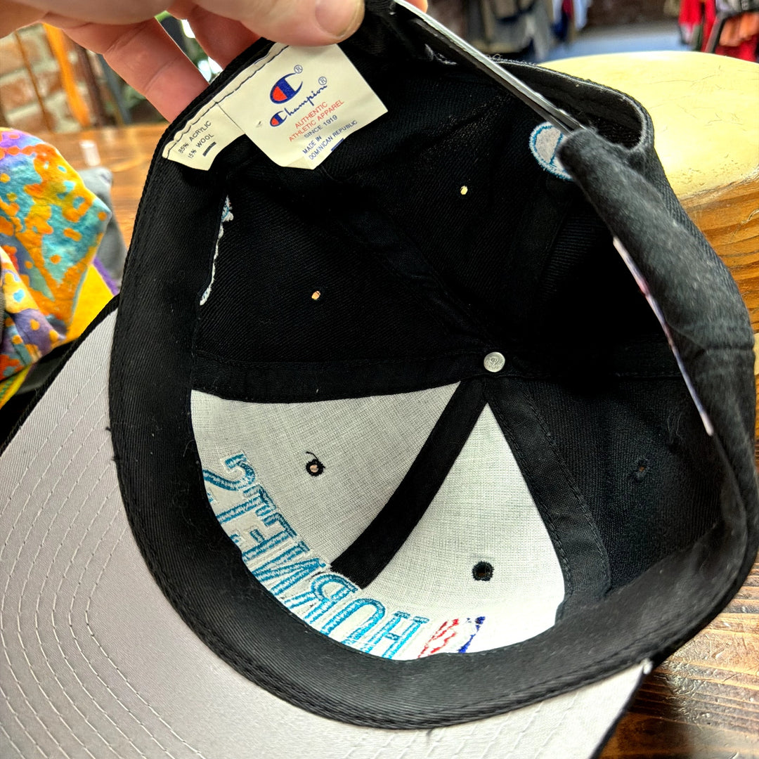 Vintage Charlotte Hornets Champion Snapback Hat