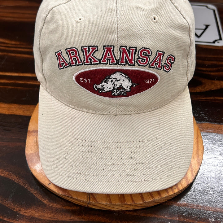 Vintage University Of Arkansas Strap Back Hat